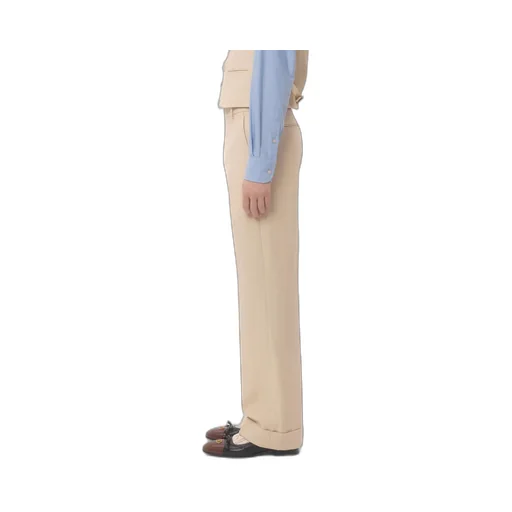 Valentino Turn-Up Hem Tailored Trousers