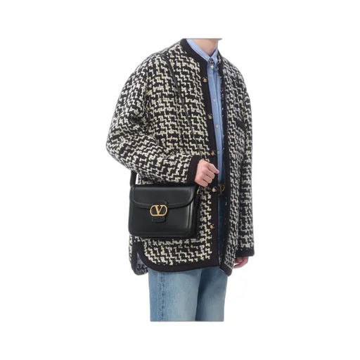 Valentino 9To5 Foldover Top Shoulder Bag