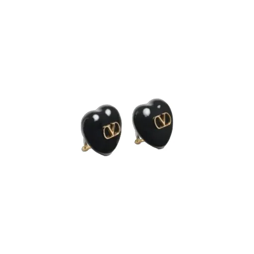 Valentino Coeur Royal Vlogo Signature Earrings