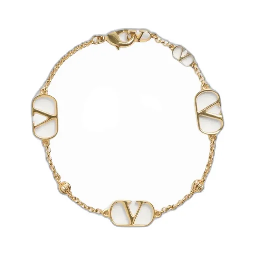 Valentino Vlogo Signature Chained Bracelet