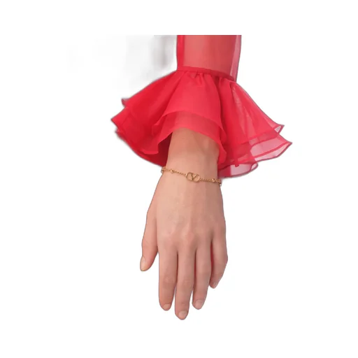 Valentino Vlogo Signature Chained Bracelet