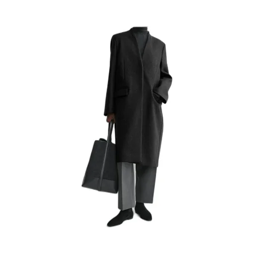 Deep Pleat Coat