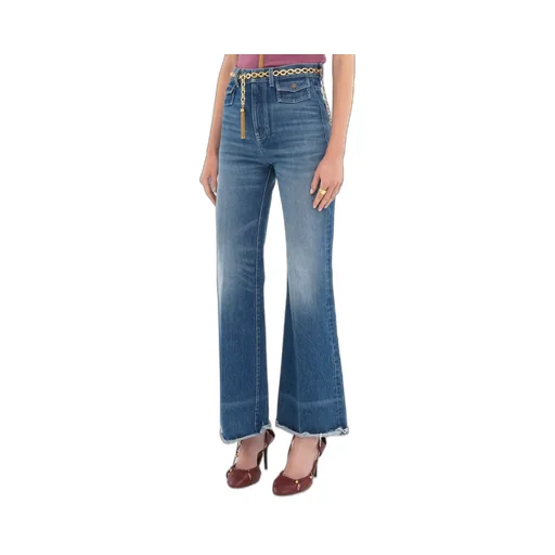 Chloé High Waisted Flared-Leg Jeans