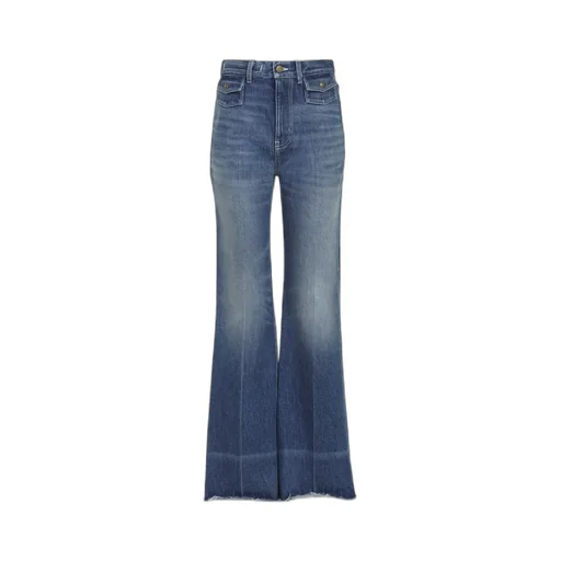 Chloé High Waisted Flared-Leg Jeans