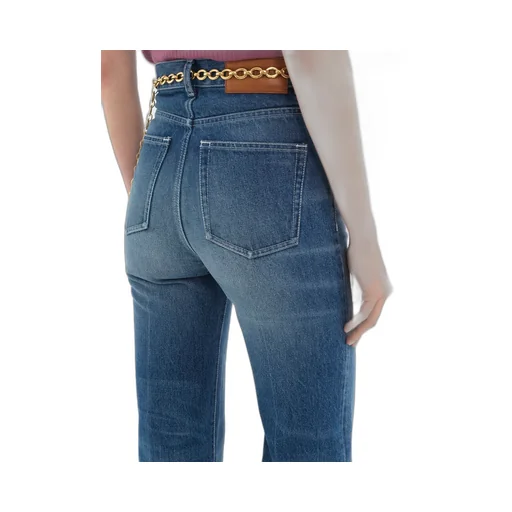 Chloé High Waisted Flared-Leg Jeans