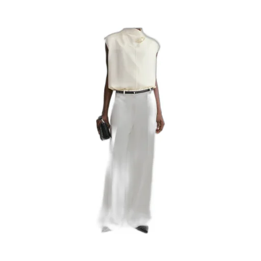 TotÊMe Funnel-Neck Sleeveless Top