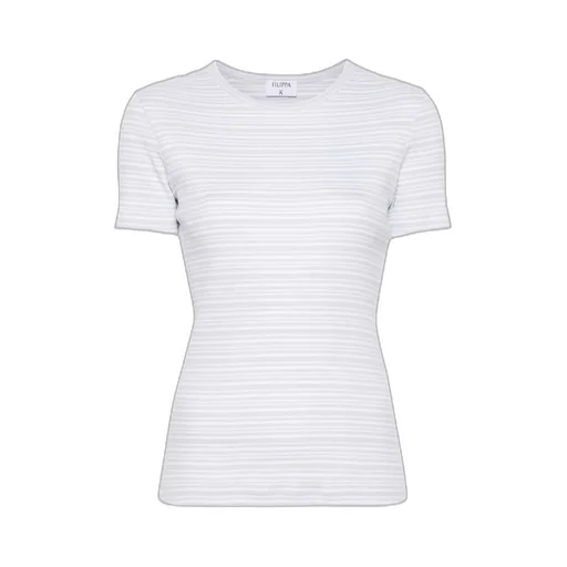 Striped Ribbed T-Shirt