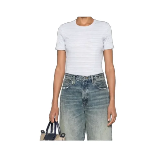 Striped Ribbed T-Shirt