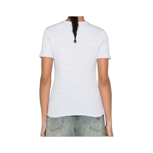 Striped Ribbed T-Shirt