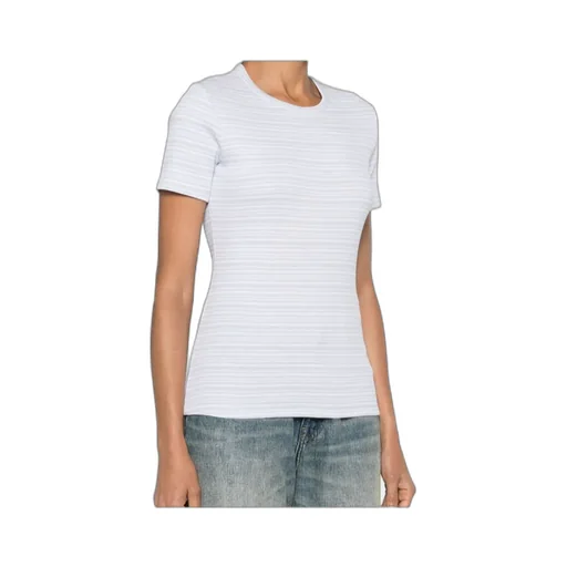 Striped Ribbed T-Shirt