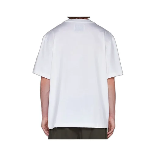 Studio Nicholson Lay Logo Printed Crewneck T-Shirt