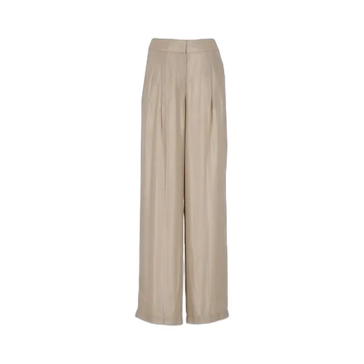 Pleat-Detailing Palazzo Trousers