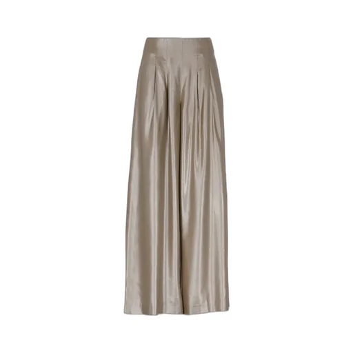 Peserico Wide Leg Pleated Pants