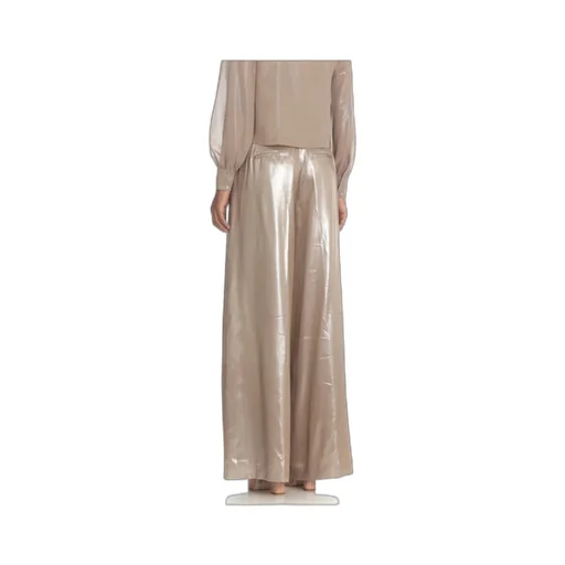 Peserico Wide Leg Pleated Pants