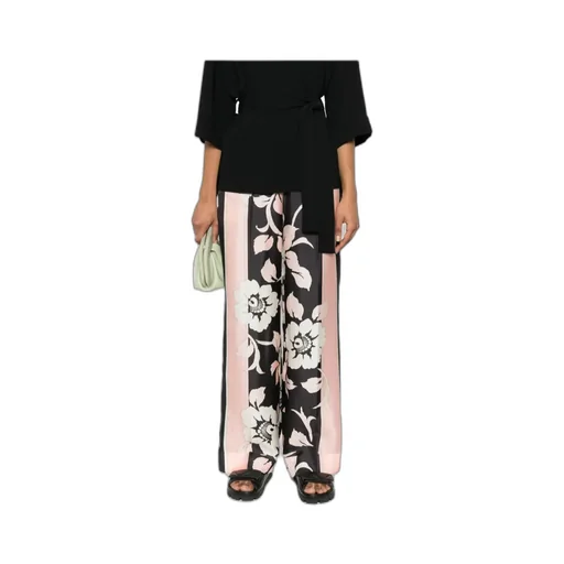 P.A.R.O.S.H. Floral Printed Trousers