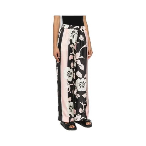 P.A.R.O.S.H. Floral Printed Trousers