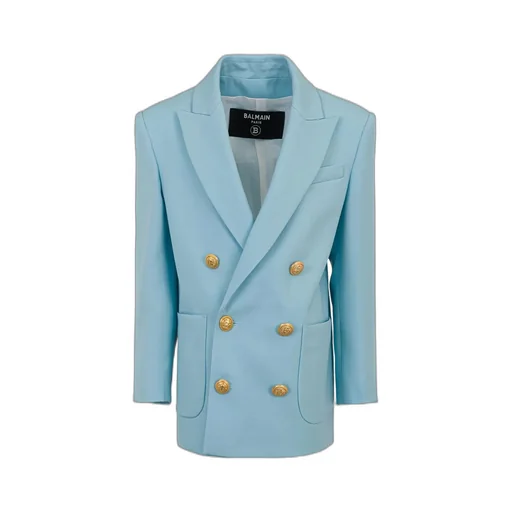 Balmain Kids Double-Breasted Tailored Blazer