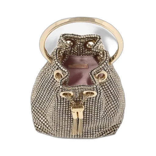 Jimmy Choo Embellished Drawstring Bucket Bag