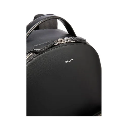 Mythos Backpack In Black Recycled Leather