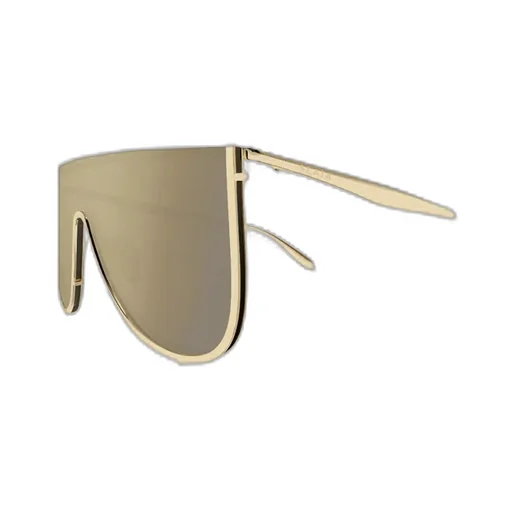 AlaÏA Shield-Frame Curved Tip Sunglasses