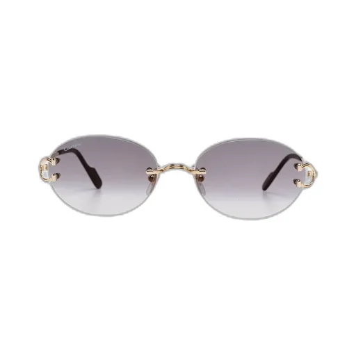 Cartier Oval-Frame Sunglasses