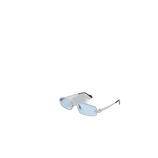 Cartier Rectangular Rimless Sunglasses