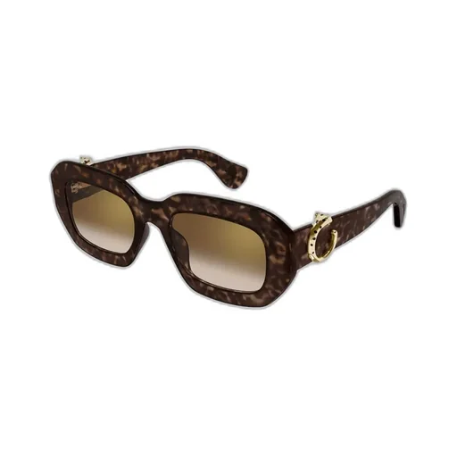 Cartier Rectangular Frame Sunglasses