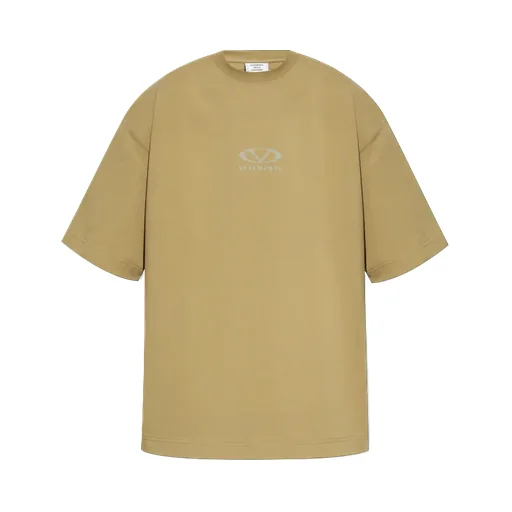 Vetements Logo Printed Crewneck T-Shirt
