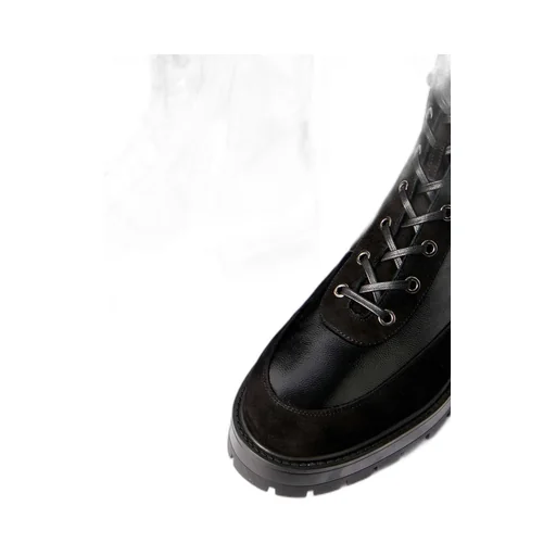 Round-Head Short Boots