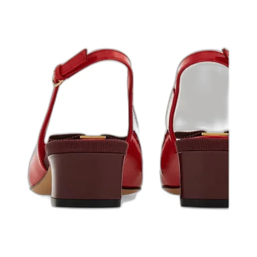 Ferragamo Bow Vara Slingback Pumps