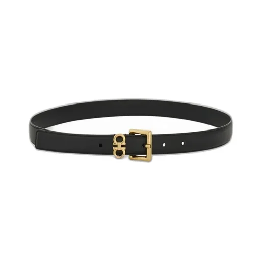 Ferragamo Double Gancini Fixed Belt
