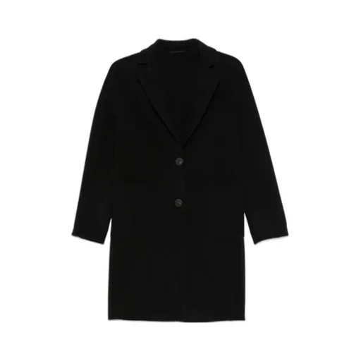 Single-Button Mid-Length Coat