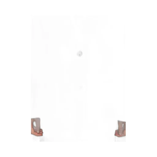 Single-Button Mid-Length Coat