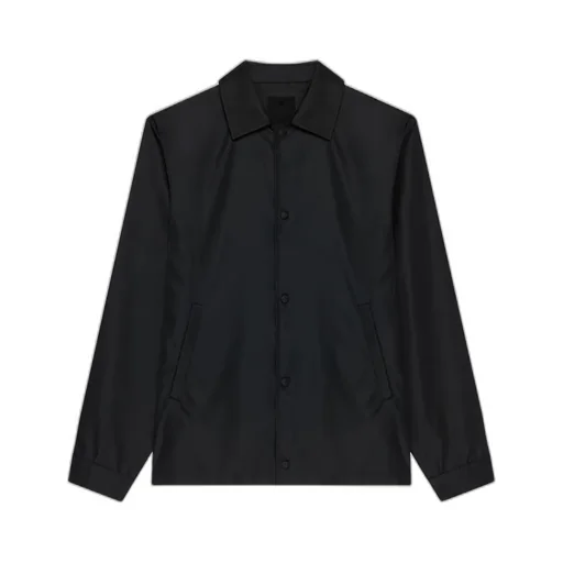 Givenchy Logo Embroidered Button-Up Jacket