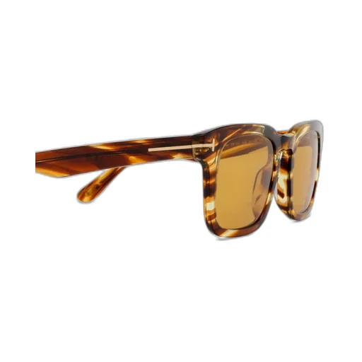Tom Ford Eyewear Dax Square Frame Sunglasses