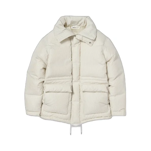 Tekla X Auralee Striped Down Jacket