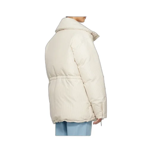 Tekla X Auralee Striped Down Jacket