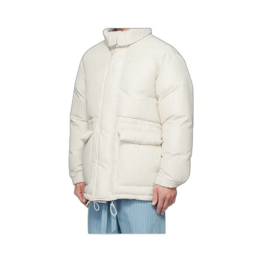 Tekla X Auralee Striped Down Jacket