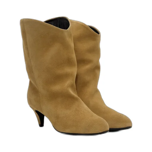 Round-Head Short Boots