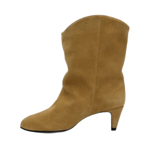 Round-Head Short Boots