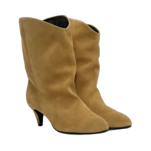 Round-Head Short Boots