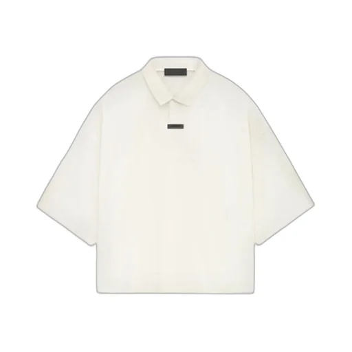 Polo Shirt With Lapel Short Sleeve