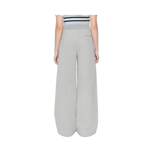 Miu Miu Elasticated Waistband Straight Leg Trousers