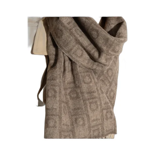 Letter Pattern Scarf