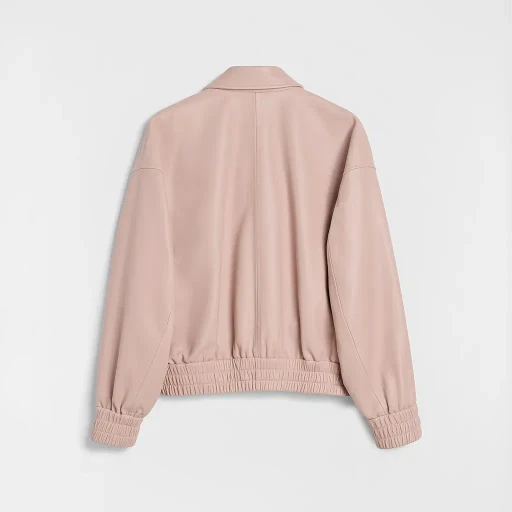 Leather Bomber Jacket