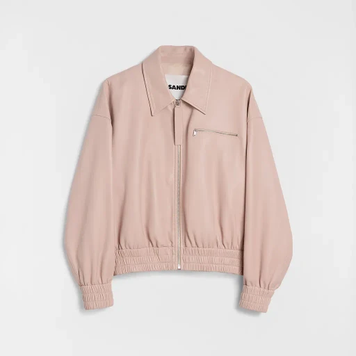 Leather Bomber Jacket
