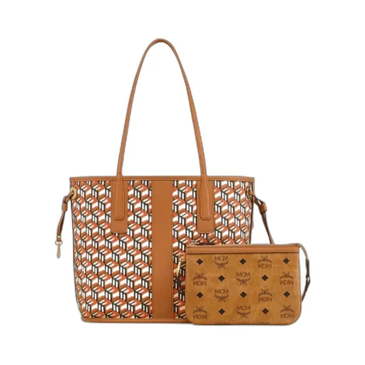 Liz Visetos Double-Sided Shopping Bag