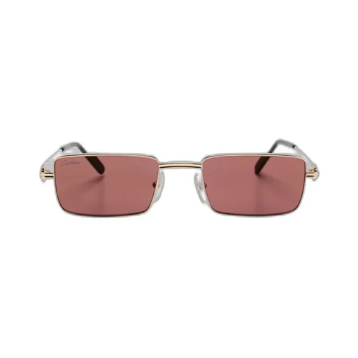 Cartier Rectangular Frame Sunglasses
