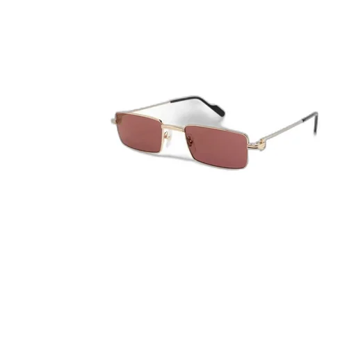 Cartier Rectangular Frame Sunglasses