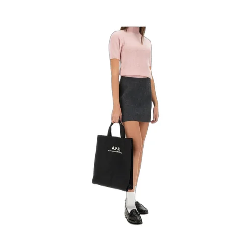 A.P.C. High-Neck Short-Sleeved Jumper